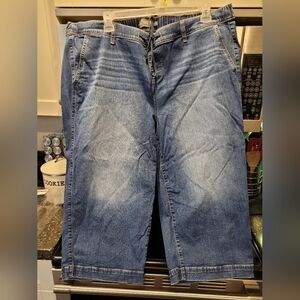 Torrid Flare Wide Leg Jean Capris